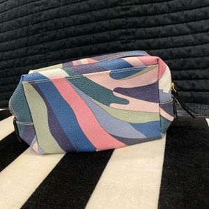 Pucci colorful leather pouch